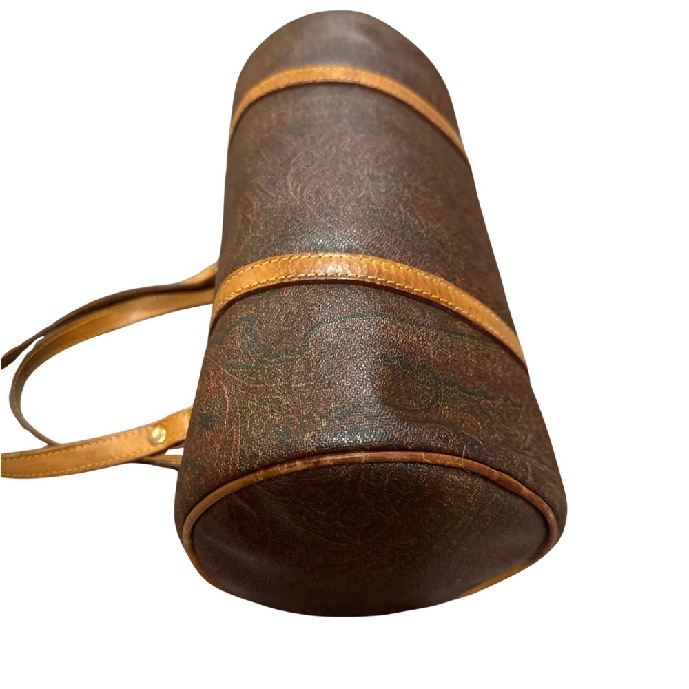 Vintage ETRO Milano Paisley Print Barrel Bag - Picture 10 of 13